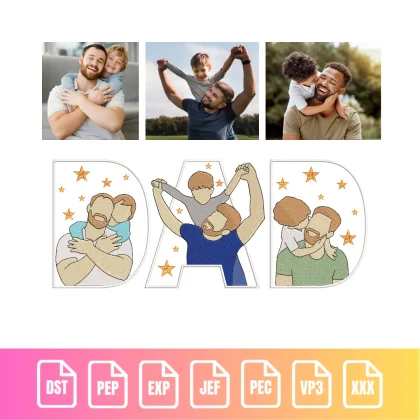 DAD Father's Day Family Moments | M003