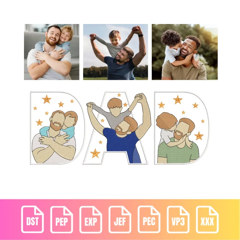 DAD Father's Day Family Moments | M003
