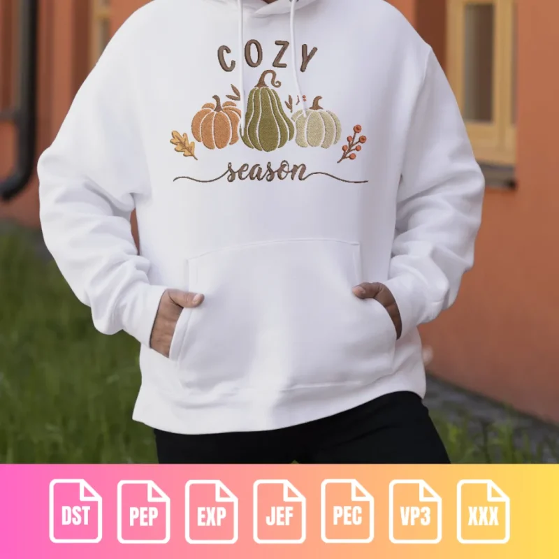 Cozy Season Fall Pumpkins Holiday | C012 - Image 3