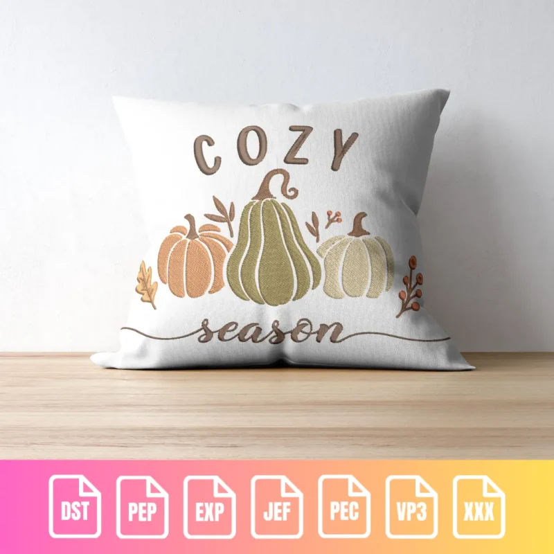 Cozy Season Fall Pumpkins Holiday | C012 - Image 5