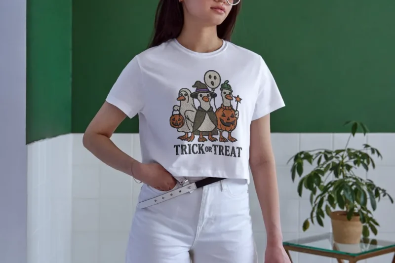 Cute Halloween Ducks Trick or Treat Animal Holiday | C016 - Image 3