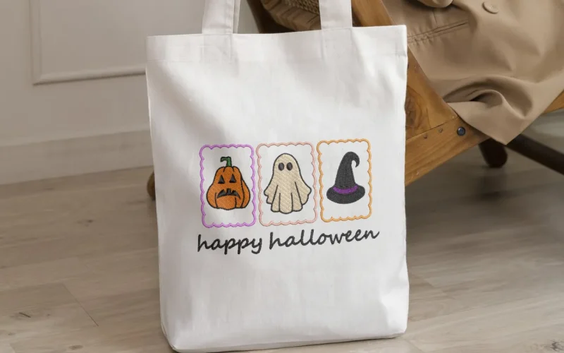 Vibrant Halloween Pumpkin Floral Holiday | C022 - Image 3