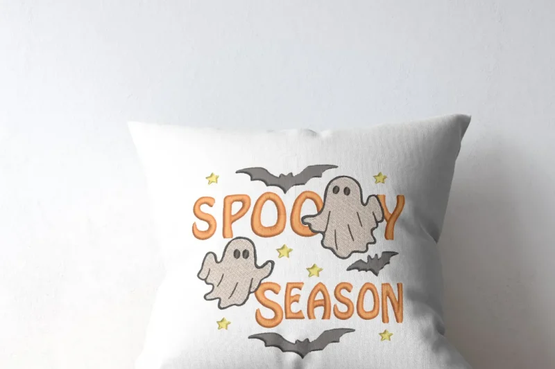 Spooky Season Ghosts Bats Halloween | C015 - Image 5
