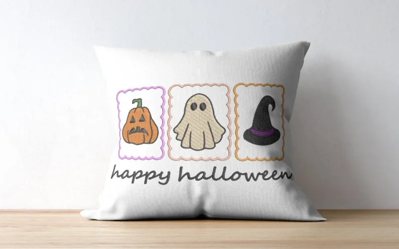 Vibrant Halloween Pumpkin Floral Holiday | C022 - Image 4